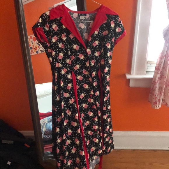 Popcorn Pinup Dress - Picture 1 of 3